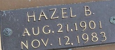 Hazel B. Lowe