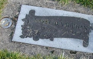 Hazel B Vaughan