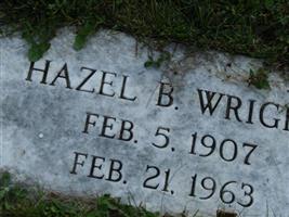 Hazel B Wright