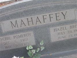 Hazel Brown Mahaffey