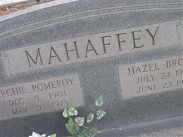 Hazel Brown Mahaffey