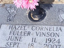 Hazel Cornelia Fuller Vinson