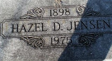 Hazel D. Jensen Hazel D. Jensen