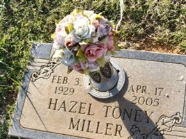 Hazel Downs Toney Miller