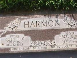 Hazel Ellen Wood Harmon