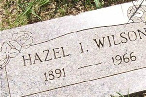 Hazel I. Wilson Hazel I. Wilson