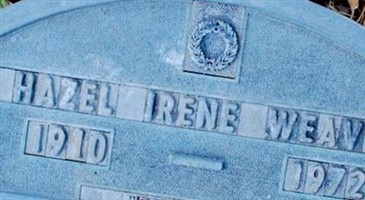 Hazel Irene Weaver Hazel Irene Weaver