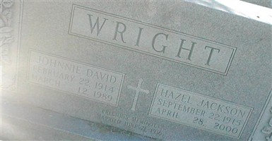 Hazel Jackson Wright Hazel Jackson Wright