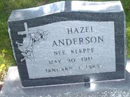 Hazel Kleppe Anderson