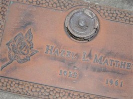 Hazel L Matthews Hazel L Matthews