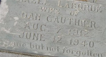 Hazel LeBorde Gauthier