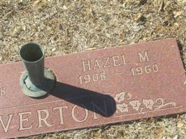 Hazel M. Overton Hazel M. Overton