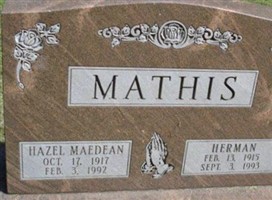 Hazel Maedean Mathis