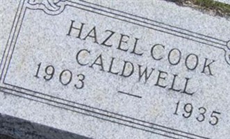 Hazel Marie Cook Caldwell