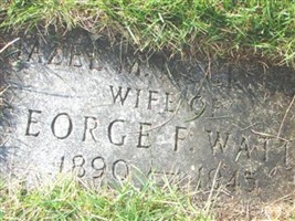 Hazel May McGregor Watts Hazel May McGregor Watts