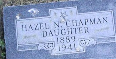 Hazel N Chapman