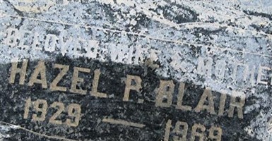 Hazel P Blair Hazel P Blair