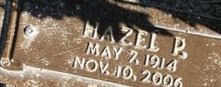 Hazel P. Varnadore Hazel P. Varnadore