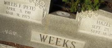 Hazel R Weeks Hazel R Weeks