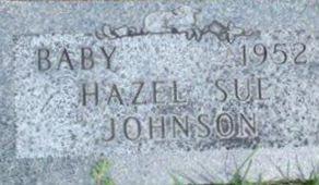 Hazel Sue Johnson