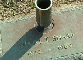 Hazel T. Sharp Hazel T. Sharp