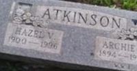 Hazel V Atkinson Hazel V Atkinson