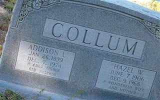 Hazel W Wilson Collum