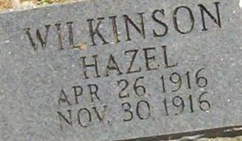 Hazel Wilkinson Hazel Wilkinson