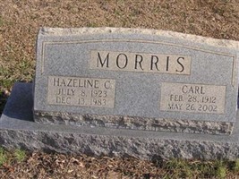 Hazeline Correll Morris Hazeline Correll Morris