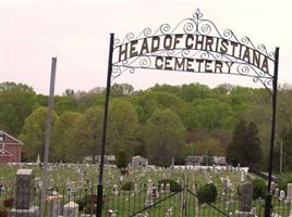 Head of Christiana Church Cemetery