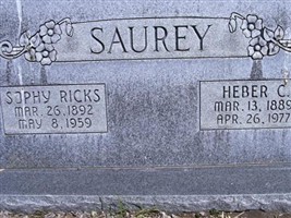 Heber C Saurey Heber C Saurey