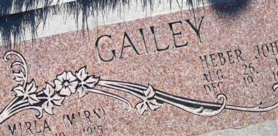 Heber John Gailey Heber John Gailey