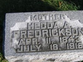 Hedda A. Fredrickson Hedda A. Fredrickson
