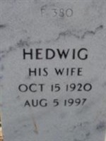Hedwig Hornberger Hedwig Hornberger
