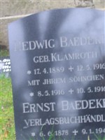 Hedwig Klamroth Baedeker Hedwig Klamroth Baedeker