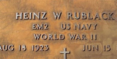 Heinz W. Rublack