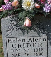 Helen Alean Crider Helen Alean Crider
