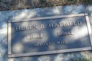 Helen B Hatfield