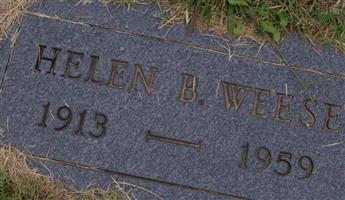 Helen B Weese