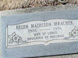 Helen C Mathison Mrachek Helen C Mathison Mrachek