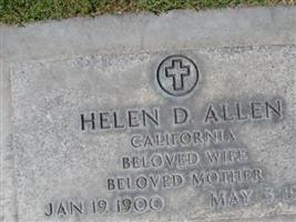 Helen D Allen