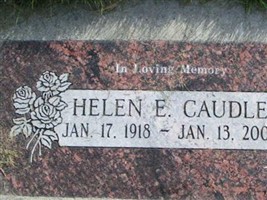 Helen E Caudle Helen E Caudle