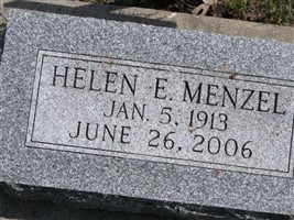 Helen E Menzel Helen E Menzel