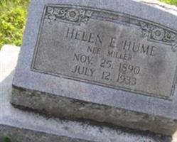 Helen E Miller Hume