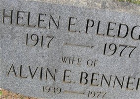 Helen E Pledger Benner Helen E Pledger Benner
