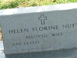 Helen Florine James Nutt