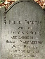 Helen Frances Battey Butts Helen Frances Battey Butts