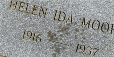 Helen Ida Detwiler Moore Helen Ida Detwiler Moore