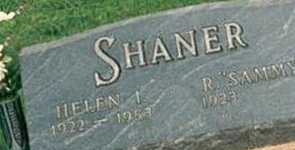 Helen Irene Shumaker Shaner Helen Irene Shumaker Shaner