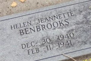 Helen Jeannette Benbrooks